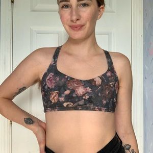 Lululemon Free to Be Floral Bra